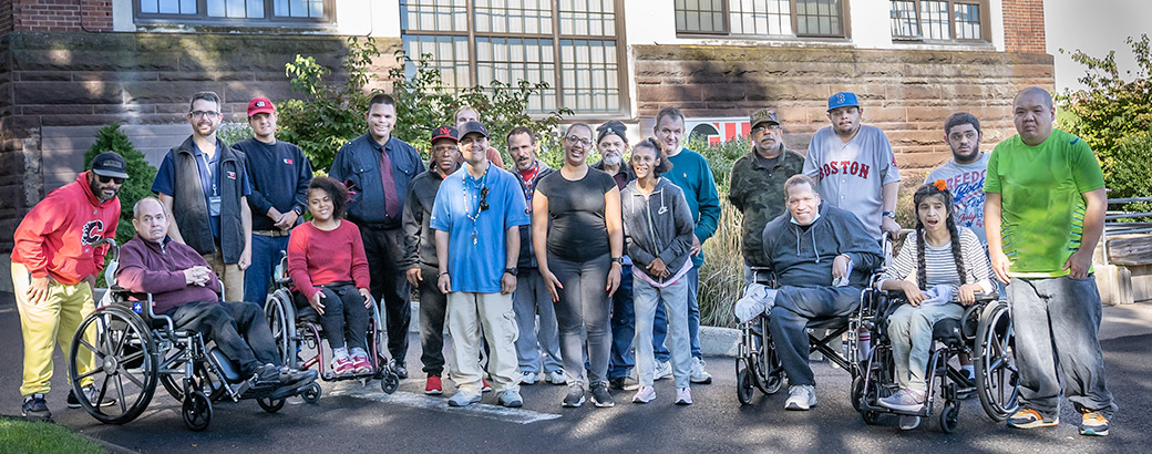 Group photo of disabled individuals that CW Resources has helped